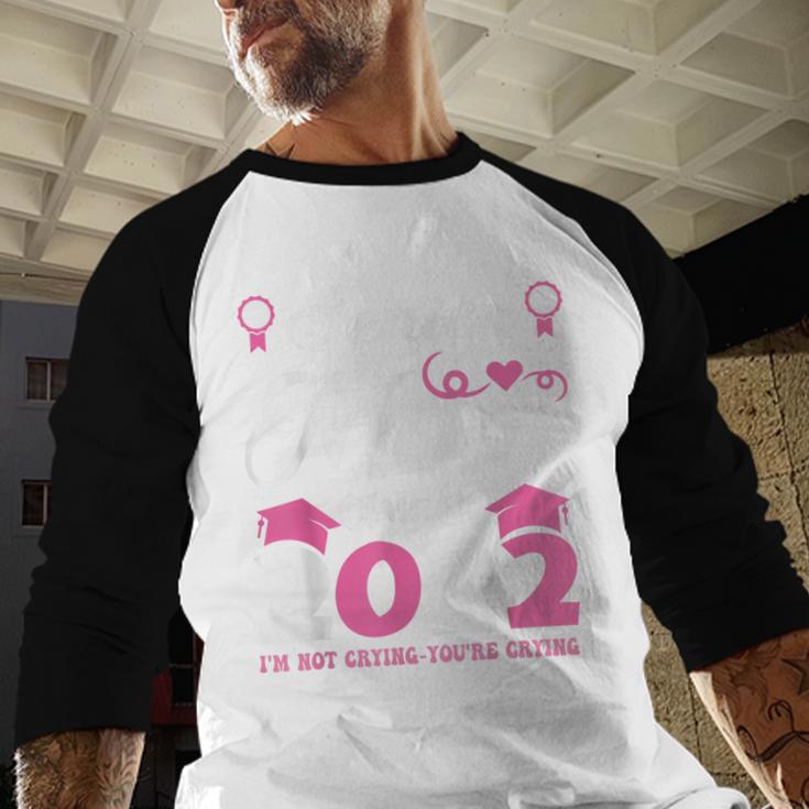 Senior Mom Of A Class Of 2022 Heart School Graduation Baseball Raglan Shirt