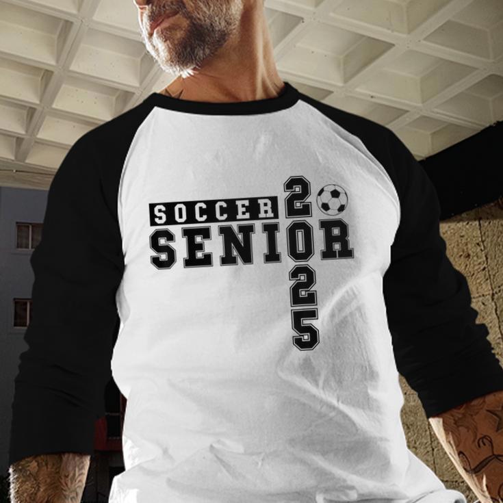 Soccer Senior Night Soccer Senior 2025 Graduation 26 Baseball Raglan Shirt