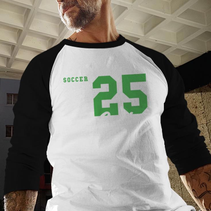 Soccer Senior Night Soccer Senior 2025 Graduation 44 Baseball Raglan Shirt