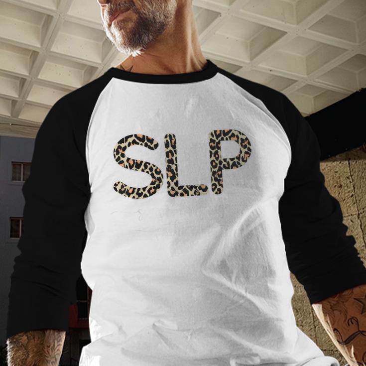 Speech Therapy Graduation For CCC-SLP Therapist Baseball Raglan Shirt