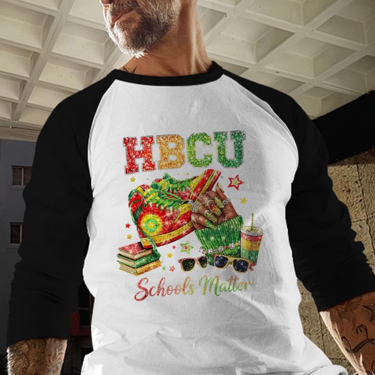 Students Future HBCU Grad History Graduation Baseball Raglan Shirt