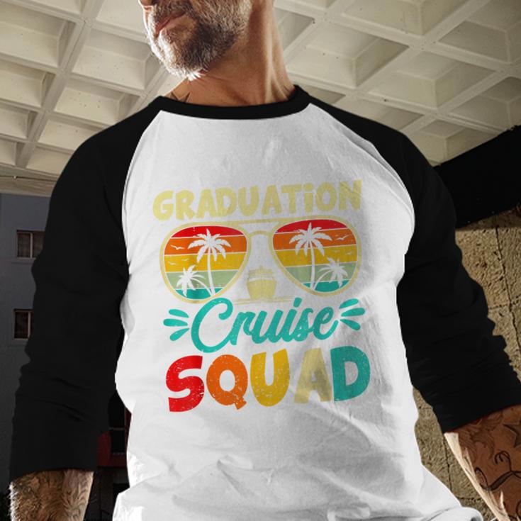 Summer Vacation Graduation Cruise Squad 2026 Matching Baseball Raglan Shirt