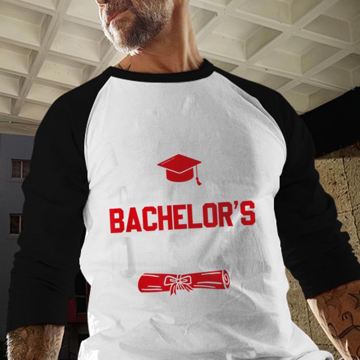 I Survived My Boyfriend's Bachelor's Degree Graduation Baseball Raglan Shirt