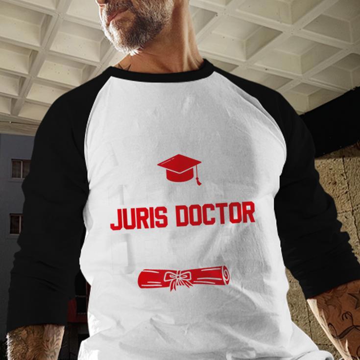 I Survived My Brother's Juris Doctor Degree Graduation Baseball Raglan Shirt