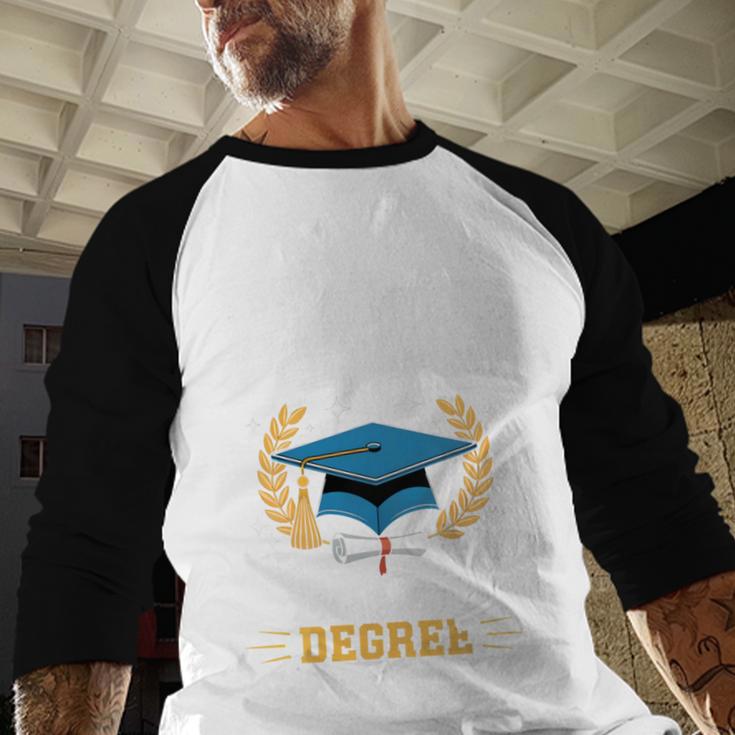 I Survived My Daughter's Teaching Degree Graduation Baseball Raglan Shirt