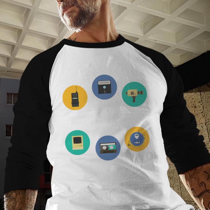Throwback Thursday Never Forget Nostalgia 80's Retro Premium Tri-Blend T-Shirt Baseball Raglan Shirt