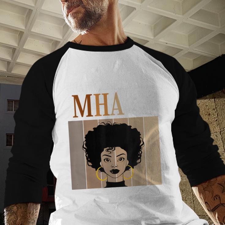 Unapologetically MHA-Ish Student Graduation Afro Baseball Raglan Shirt