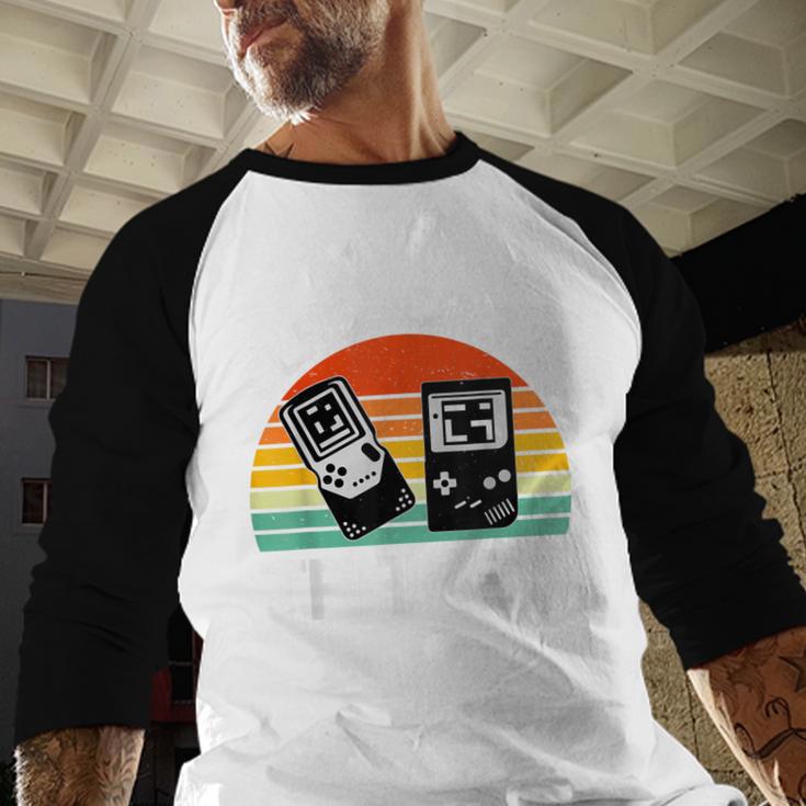 Vintage Retro Classically Trained Video Game 90s Nostalgia Baseball Raglan Shirt Vintage Retro Classically Trained Video Game 90s Nostalgia Baseball Raglan Shirt
