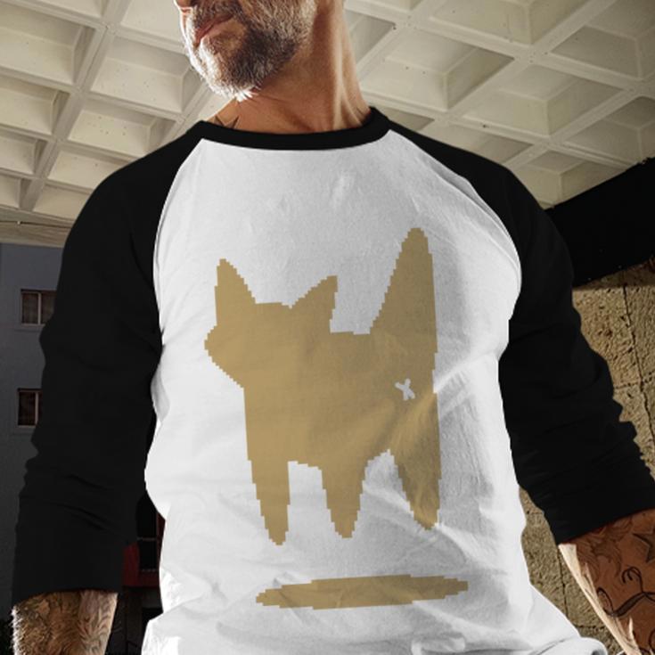 Yk2 Cat With Tomboy Tail 90s Nostalgia Downtown Indie Baseball Raglan Shirt Yk2 Cat With Tomboy Tail 90s Nostalgia Downtown Indie Baseball Raglan Shirt
