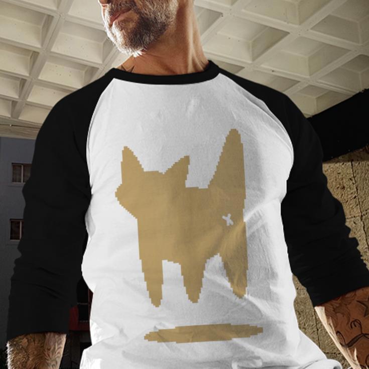 Yk2 Cat With Tomboy Tail 90s Nostalgia Downtown Indie Baseball Raglan Shirt Yk2 Cat With Tomboy Tail 90s Nostalgia Downtown Indie Baseball Raglan Shirt