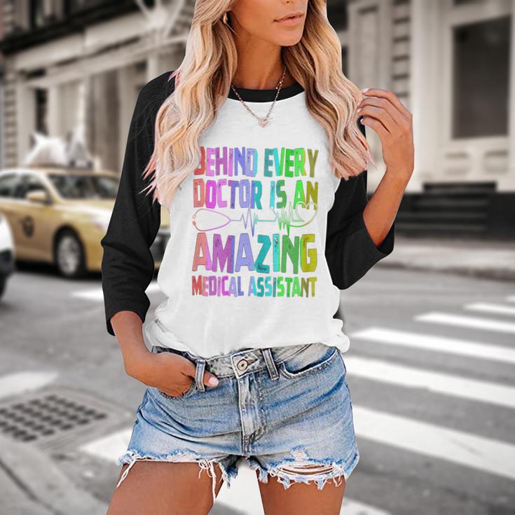 Certified Medical Assistant CMA Graduation Baseball Raglan Shirt