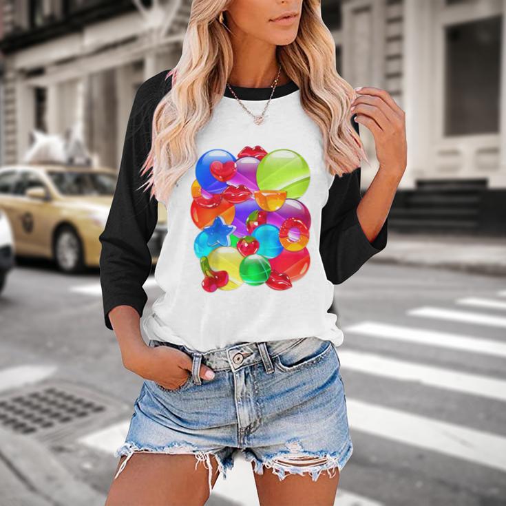 Frutiger Aero Aesthetic Tech Orb Pattern Heart Cherry Lips Raglan Baseball Tee Baseball Raglan Shirt Frutiger Aero Aesthetic Tech Orb Pattern Heart Cherry Lips Raglan Baseball Tee Baseball Raglan Shirt