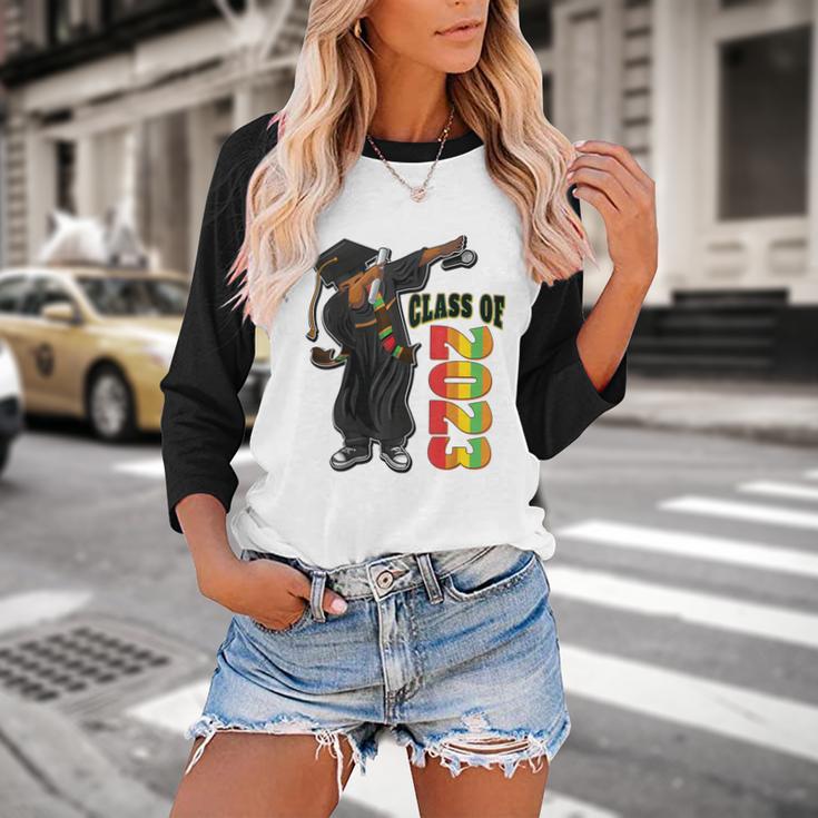 Grads Senior Class Of 2023 Graduation Decoration Stole Baseball Raglan Shirt