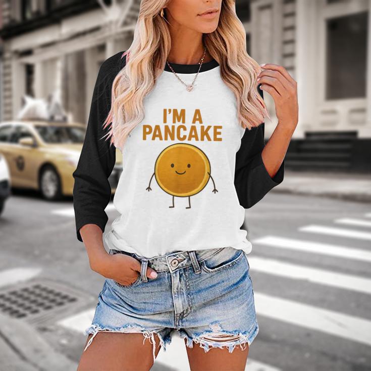 I’m a Pancake Meme For Nostalgia And Sci-Fi Fan Baseball Raglan Shirt I’m a Pancake Meme For Nostalgia And Sci-Fi Fan Baseball Raglan Shirt