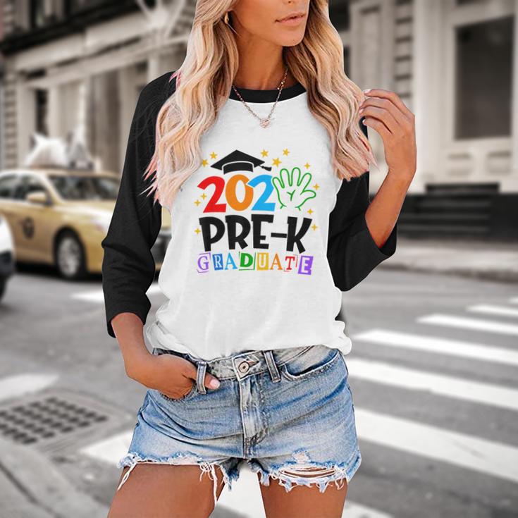 Pre-K Graduate 2025 Preschool Graduation Class Of 2025 Kids Baseball Raglan Shirt