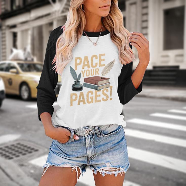 Vintage Literary Nostalgia Baseball Raglan Shirt