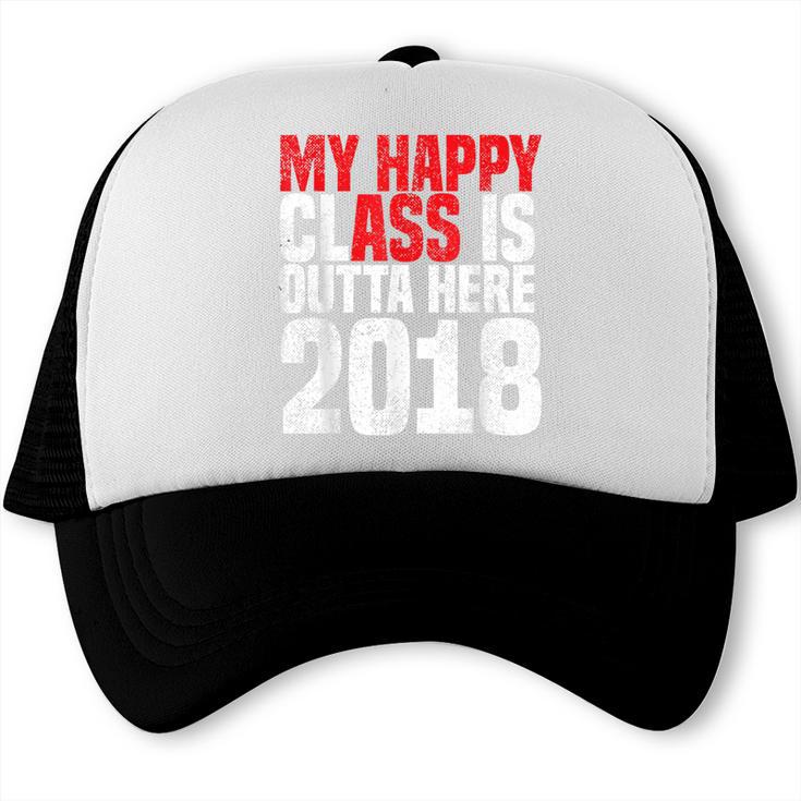 2018 Senior Graduation My Happy Class Shirt Trucker Cap