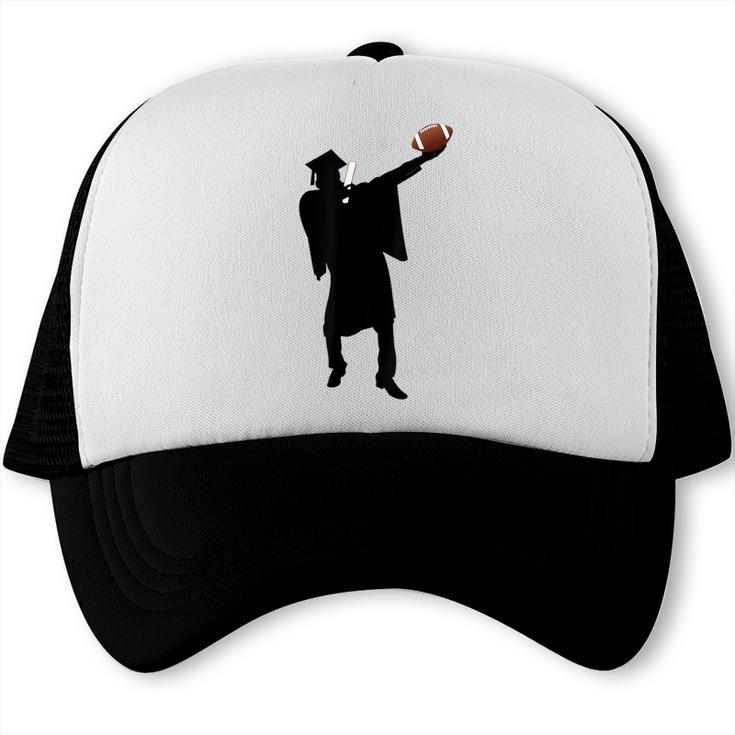 2019 Football Graduation Dab Shirt- Dabbing Graduate Trucker Cap