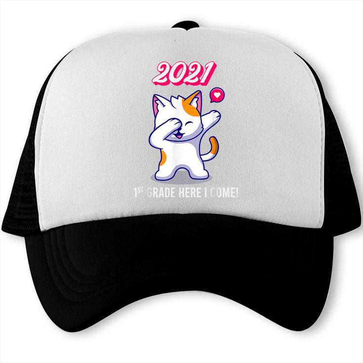 2021 Kindergarden Graduation Celebration Dapping Cat For Men Women Kids Trucker Cap