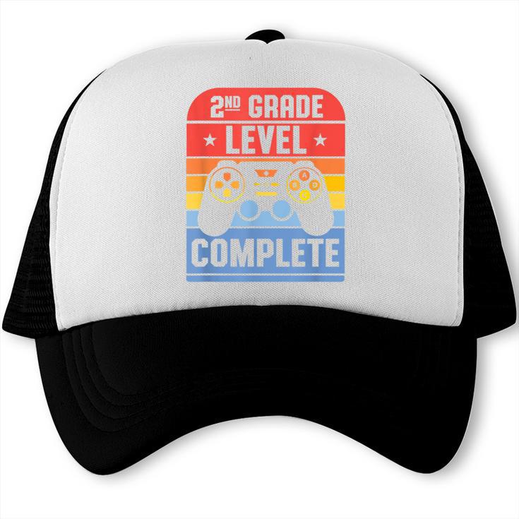 2nd Grade Level Complete Graduation Student Video Gamer Trucker Cap