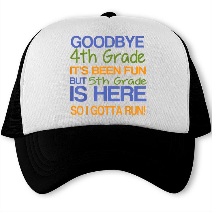 4th Grade Graduation To 5th T-Shirt Kids Tee Fifth Trucker Cap