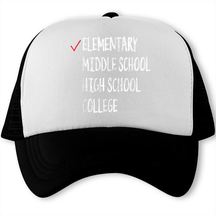 6th Grade Graduation 2025 Elementary Graduation Trucker Cap