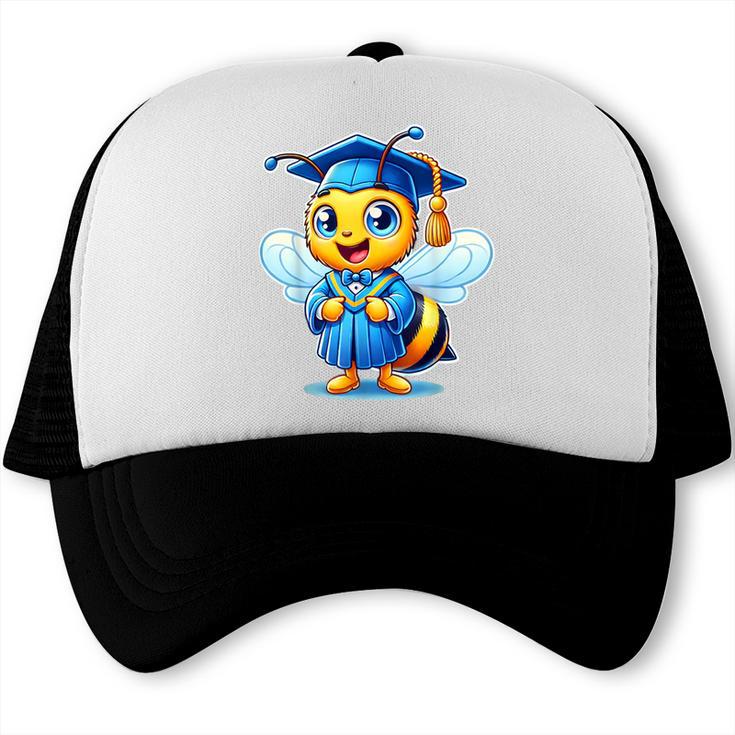 Bee Graduation Cute Kindergarten Elementary High School Trucker Cap