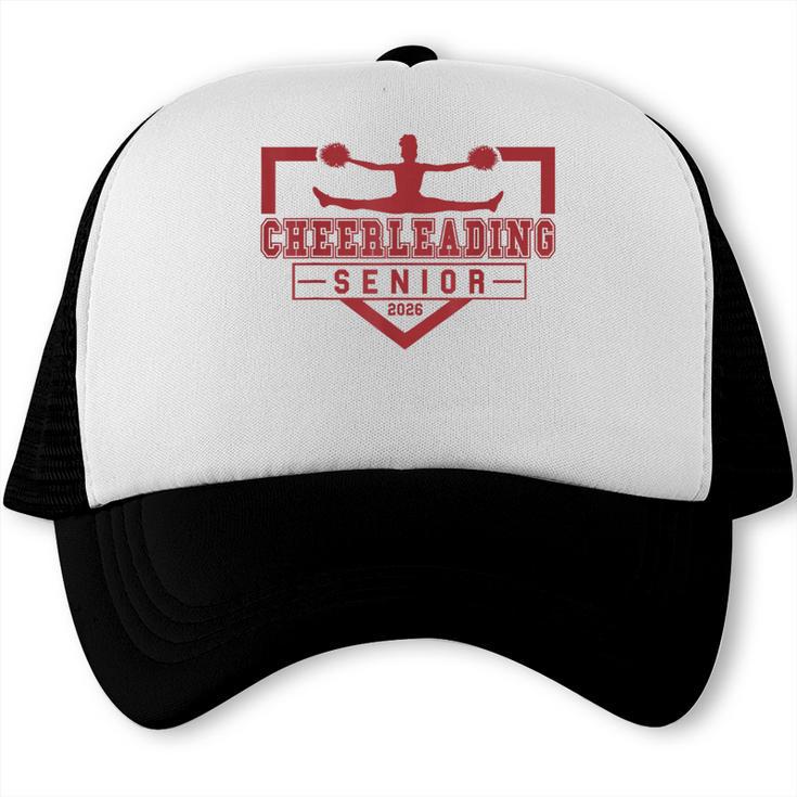 Cheerleading Senior Night Cheer Senior 2026 Graduation 69 Trucker Cap
