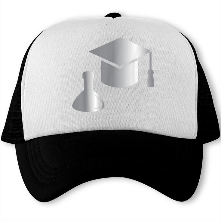 Chemistry Science Degree Graduation Trucker Cap