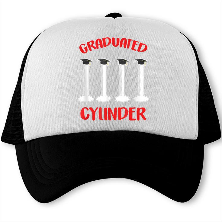 Chemistry Science Joke Graduated Cylinder Graduation T-Shirt Trucker Cap