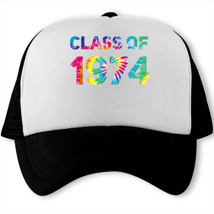 Class Of 1974 School Reunion College Highschool Graduation Trucker Cap