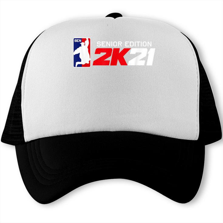 Class Of 2021 Senior Year Gamer Style Graduation For Grad Trucker Cap