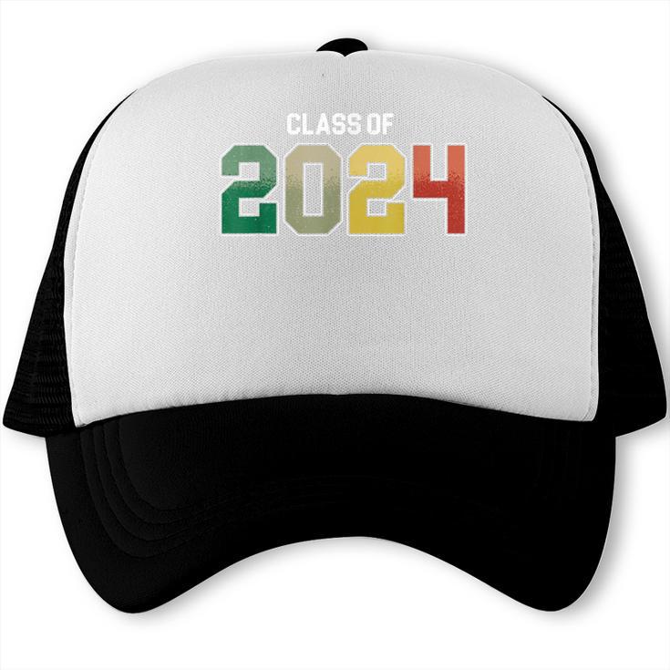 Class Of 2024 College High School Graduation Trucker Cap