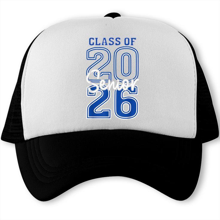 Class Of 2026 Senior Retro Graduation 2026 First Day Vintage Trucker Cap