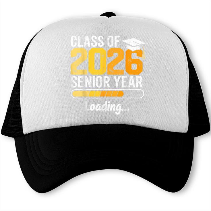 Class Of 2026 Senior Year Loading Senior 2026 Graduation Trucker Cap