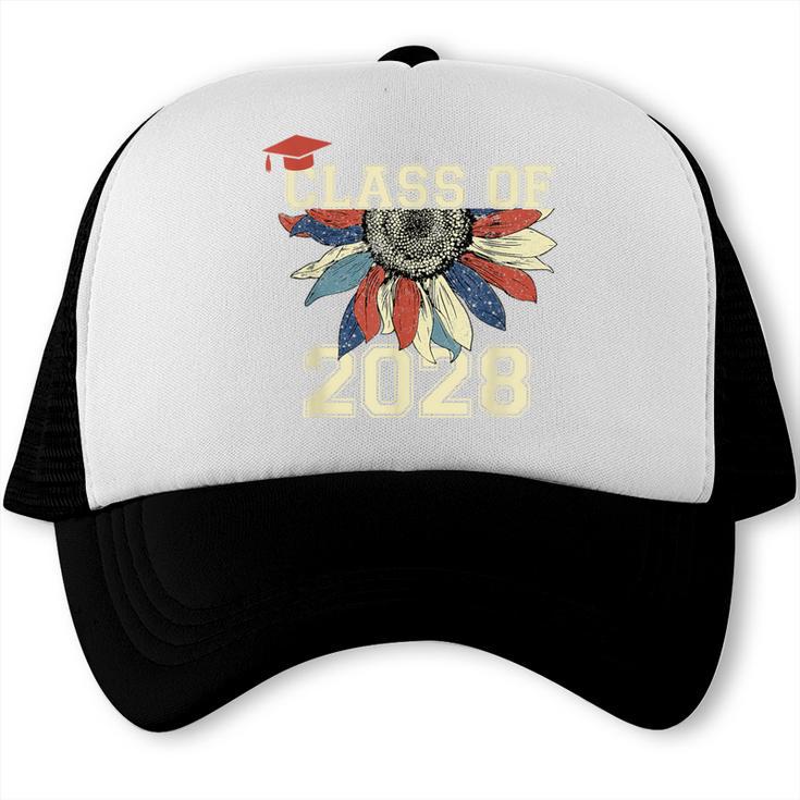 Class Of 2028 High School Graduation Senior 2028 Trucker Cap