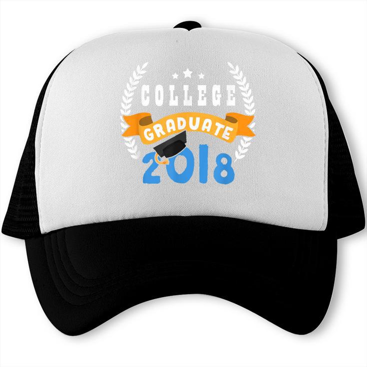 College Graduation Shirts Graduate Grad  2018 Trucker Cap