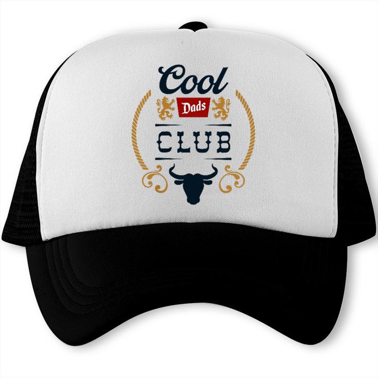 Cool Dads Club Shirt Vintage Dad Men Father's Day Trucker Cap