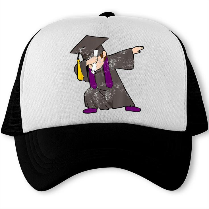 Dabbing Graduate For Graduation Men Dab Cute T Shirt Trucker Cap
