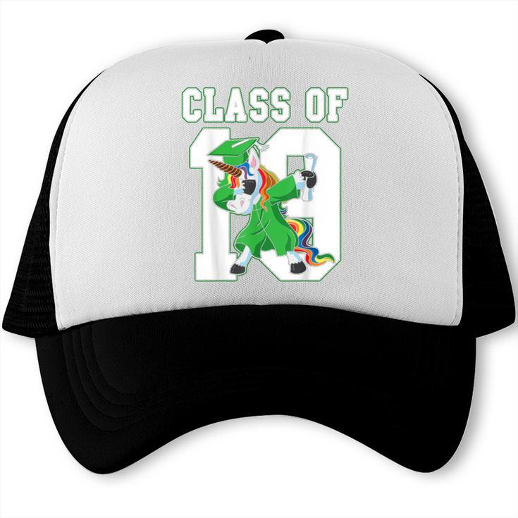 Dabbing Graduation Class Of 2019 Dabbing Unicorn Tee Trucker Cap