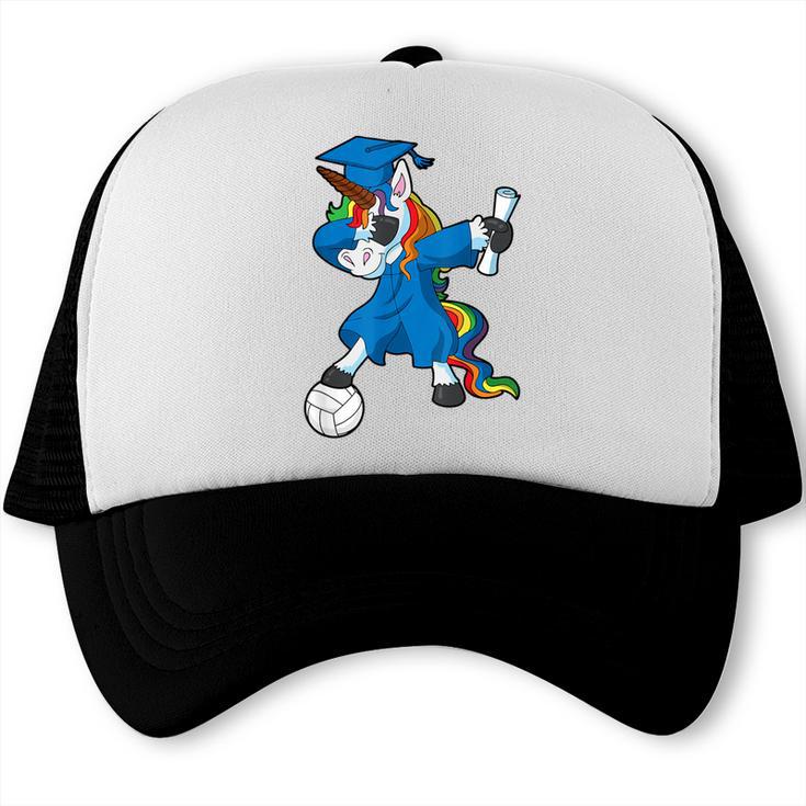 Dabbing Graduation Class 2023 Unicorn Volleyball Trucker Cap