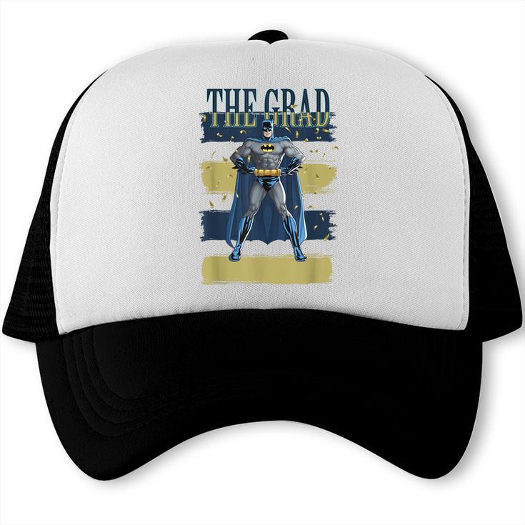 DC Comics Graduation Batman The Grad Power Stance Trucker Cap