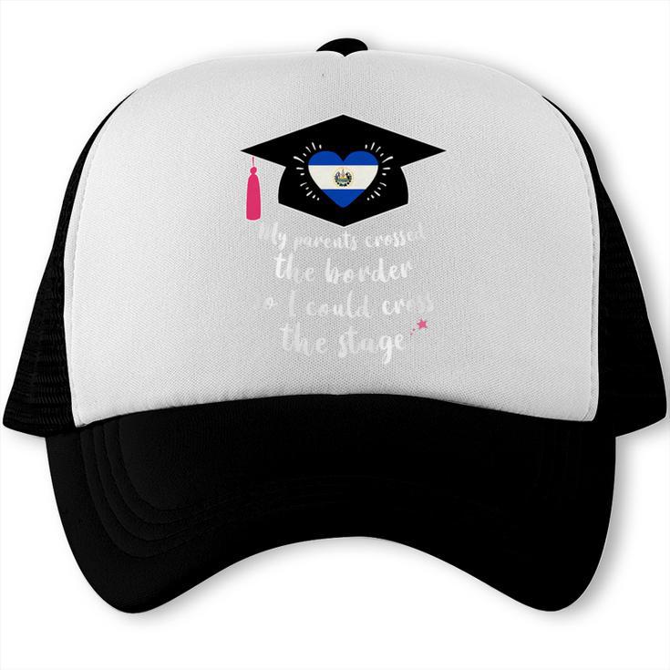 El Salvador Pride Graduation 2019 Tshirt Premium Tri-Blend Trucker Cap