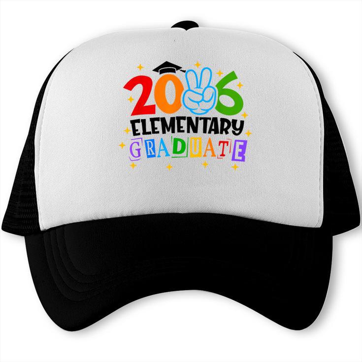 Elementary Graduate 2026 Graduation Class Of 2026 Kids Trucker Cap