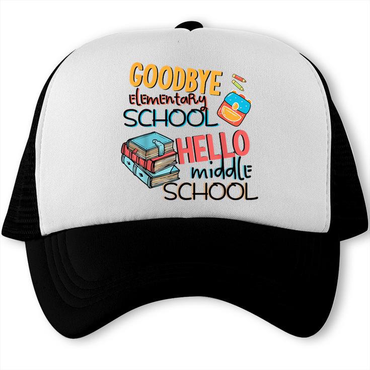 Elementary School End Of Year Graduation Middle Trucker Cap