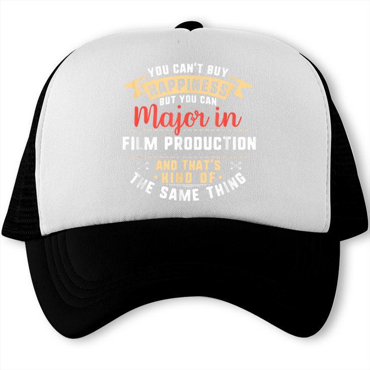 Film Production Major Student Shirt Graduation Trucker Cap