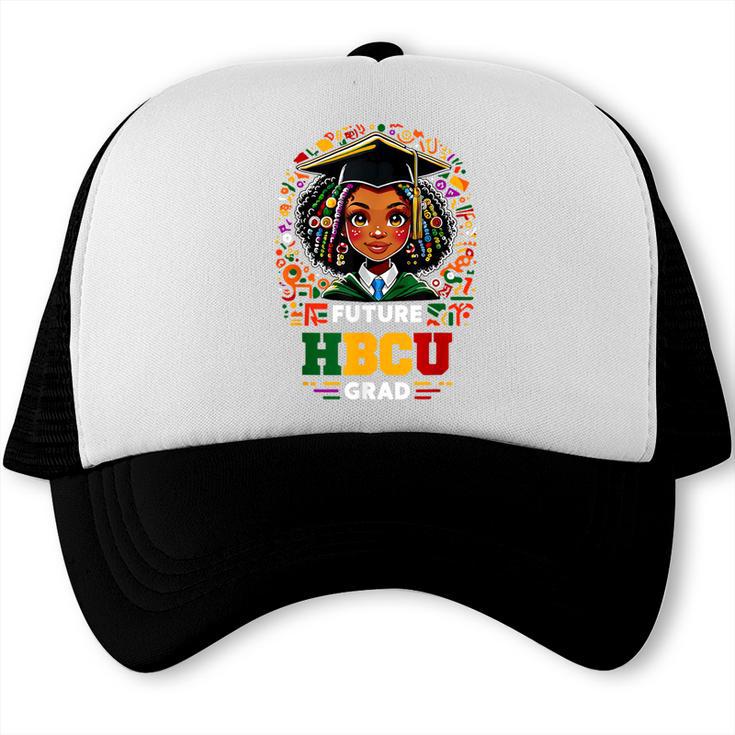 Future HBCU Grad Graduation Students Girl Kids Trucker Cap