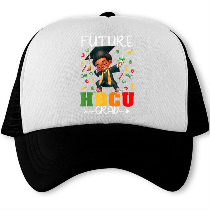 Future HBCU Grad History Boy Graduation HBCU Kids Trucker Cap