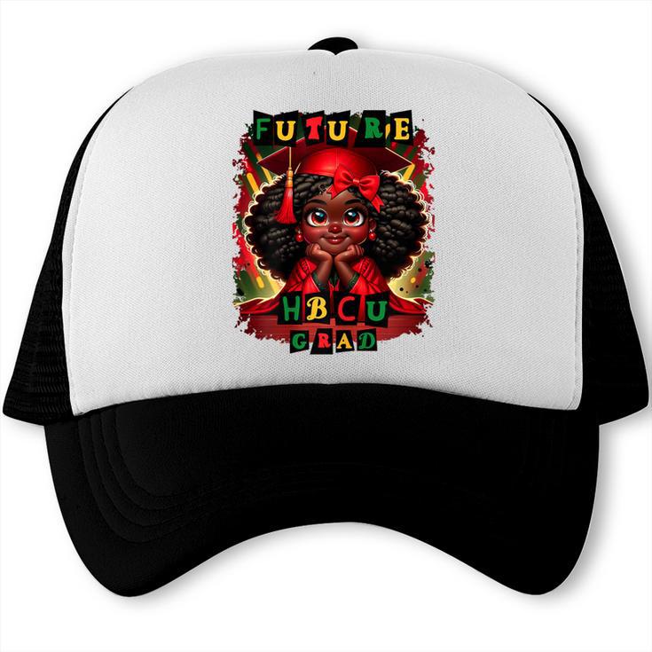 Future HBCU Grad History Girl Graduation HBCU Trucker Cap