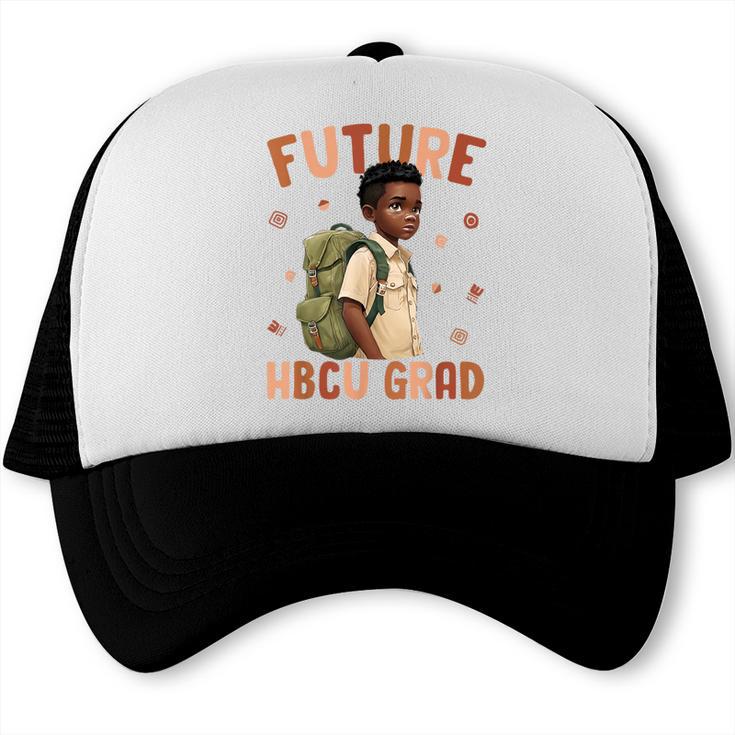 Future HBCU Grad History Month Graduation Boys Kids Trucker Cap